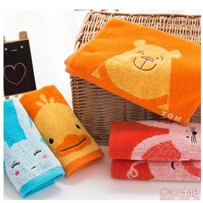 金佰纳纺织厂匠心打造 金颜纯棉纱布方格小兔婴童毛巾，呵护宝宝娇嫩肌肤